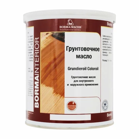 Грунтовочное масло Grundieroil Coloroil в банке