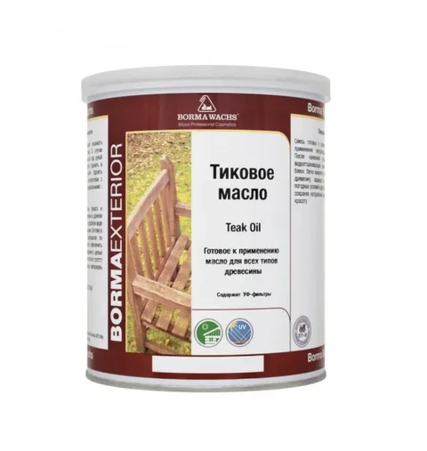 Тиковое масло Teak Oil в банке